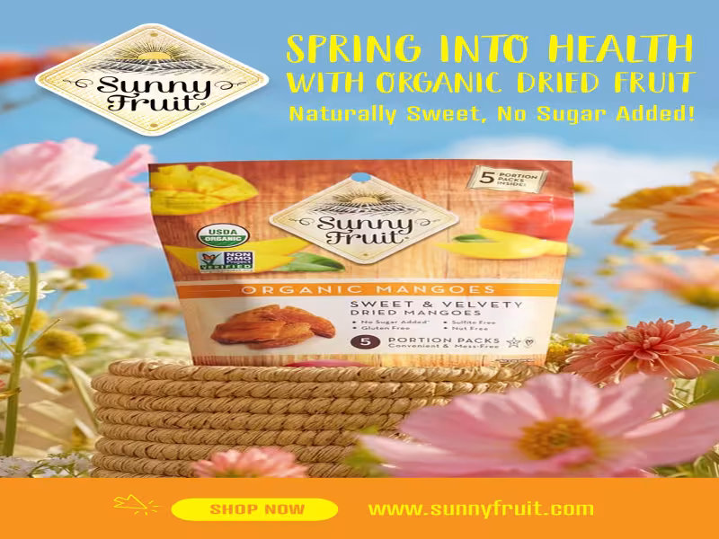 Naturally Sweet, Organically Simple: Dried Fruits That Feel Like a Treat
