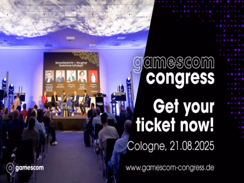 How Games Are Shaping the Future: gamescom congress 2025 Brings Digital Visionaries to Cologne