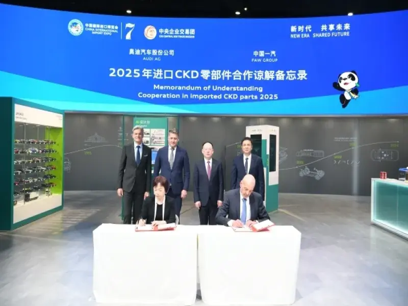 FAW Group and Audi AG Partner to Expand Production of Electric Vehicles in China