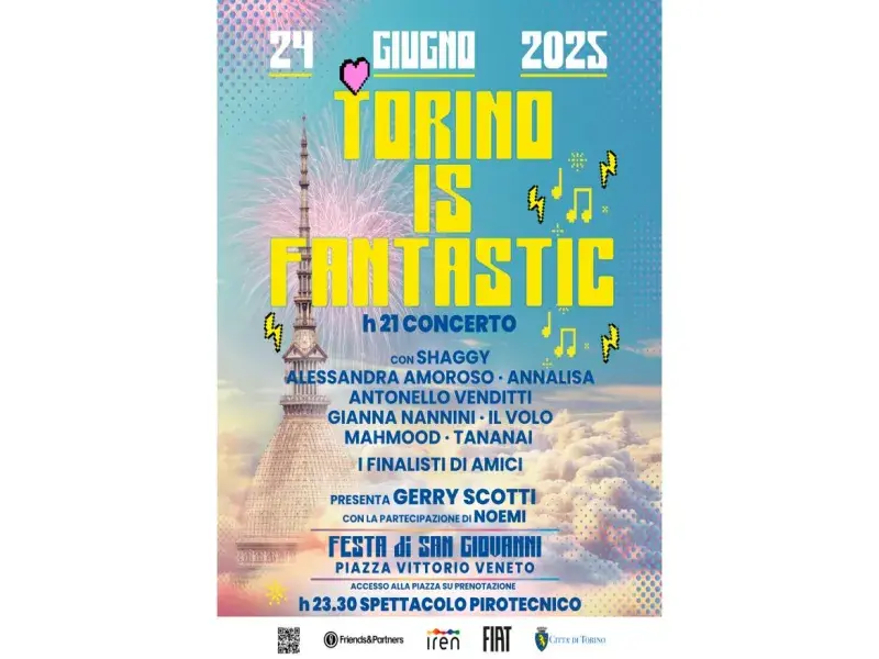 Shaggy, Stars, and Fireworks: FIAT Turns Up the Volume for “Torino is Fantastic” Concert