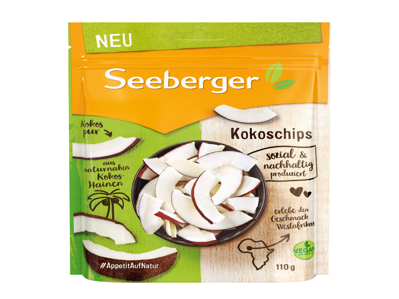 Seeberger Kokoschips - Urlaubsgenuss für Zuhause