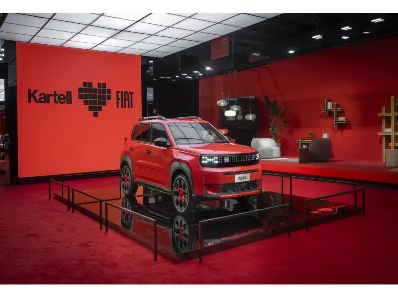 Fiat and Kartell Unveil Bold New Vision with the Grande Panda at Salone del Mobile 2025