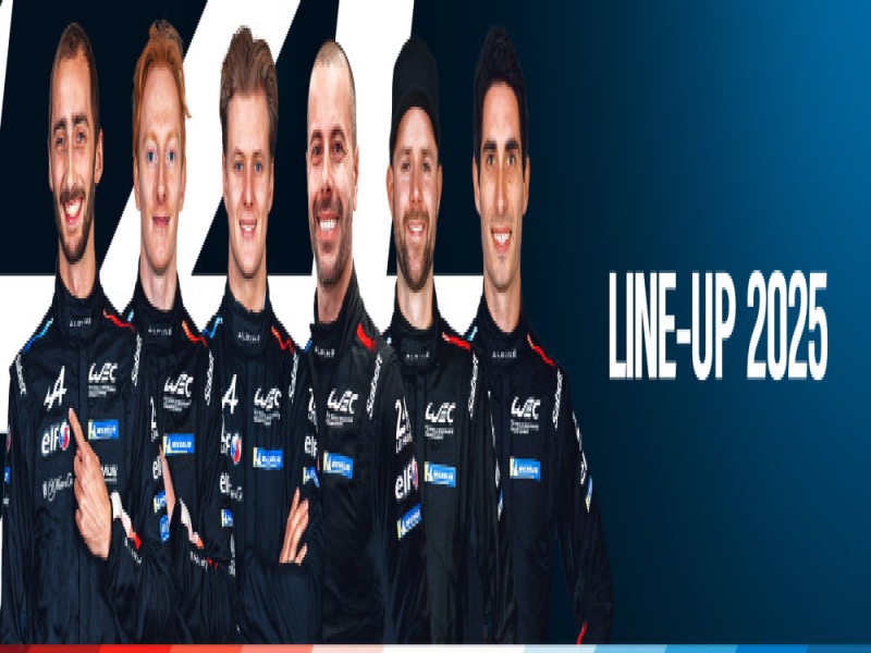 Alpine Gears Up for 2025 FIA WEC with a Powerful Driver Lineup