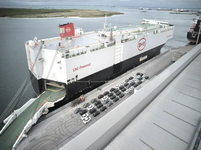 BYD Solidifies Global Commitment to Sustainable Logistics with Historic Arrival of EXPLORER NO.1 in Brazil