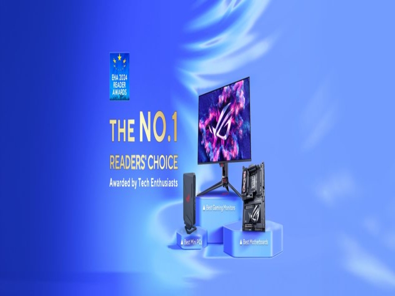 ASUS Sweeps 2024 European Hardware Association Reader Awards