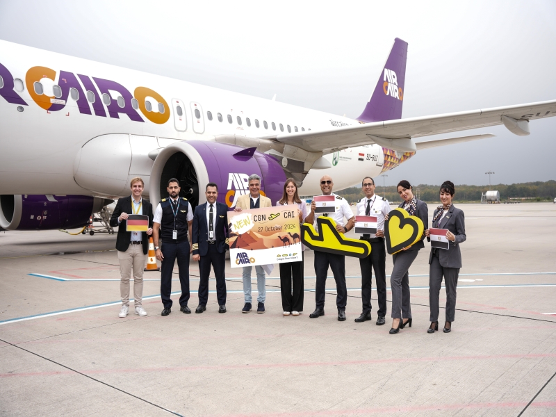 From Cologne/Bonn to Cairo with Air Cairo