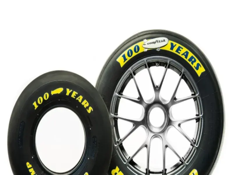 Goodyear Unveils Blimp-Themed Sidewall Design for Goodyear 400