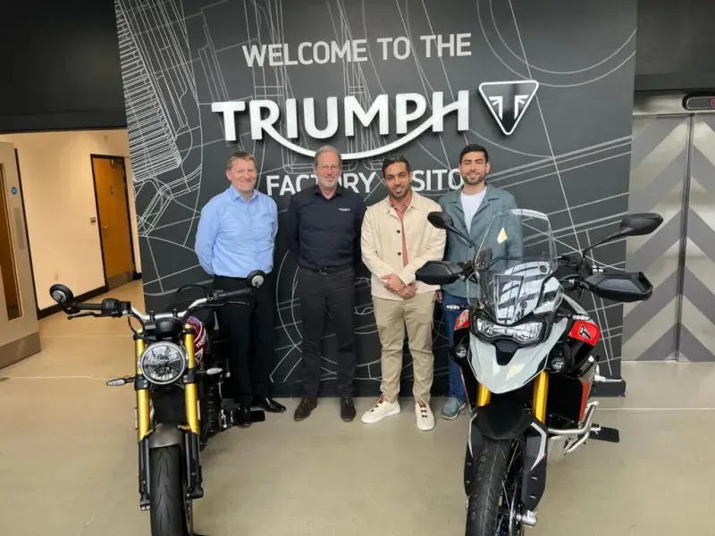 Triumph Motorcycles Roars Back into the UAE with Galadari Partnership