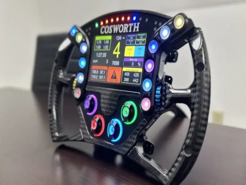 Crafting the Future of Racing: Cosworth Unveils Revolutionary Steering Wheel at IndyCar Season Opener