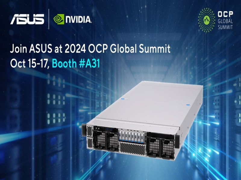 ASUS Showcases AI Supercomputing Breakthroughs at 2024 OCP Global Summit