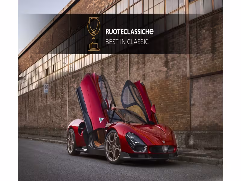Alfa Romeo 33 Stradale Wins "Best in Classic 2024" Award at Milano Autoclassica