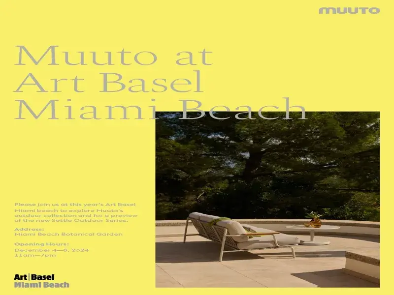 Muuto Launches Settle Outdoor Series: Blurring the Lines Between Indoor and Outdoor Comfort