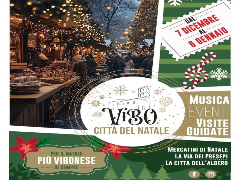 Vibo Valentia Transforms into a Magical Christmas Village