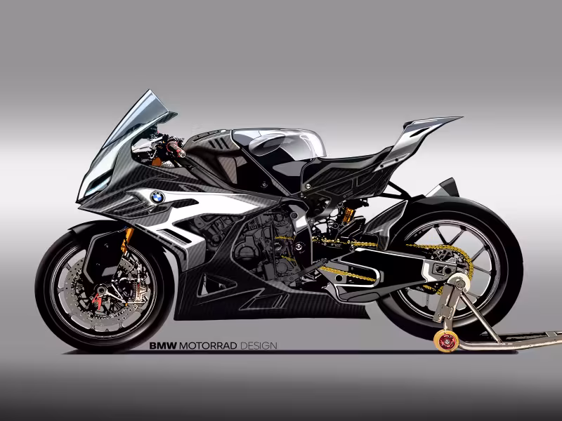 BMW Motorrad Unveils Concept RR: A Bold Vision of Next-Gen Superbike Performance