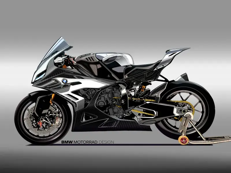 BMW Motorrad Unveils Concept RR: A Bold Vision of Next-Gen Superbike Performance