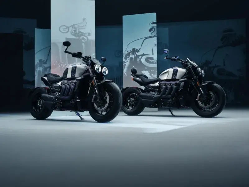 Triumph Launches Limited Edition Rocket 3 Motorcycles to Honor Daredevil Legend Evel Knievel
