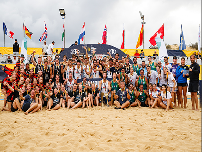 The Danish Beachhandball Dream and GRD Leça - Spar Crowned Champions of the EHF Beach Handball Champions Cup 2024