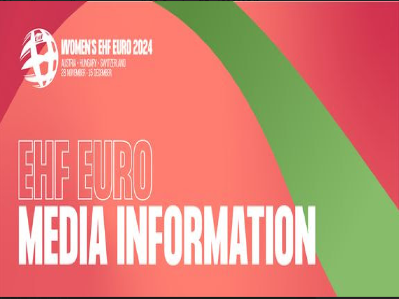   Media Accreditation Still Open for Women's EHF EURO 2024