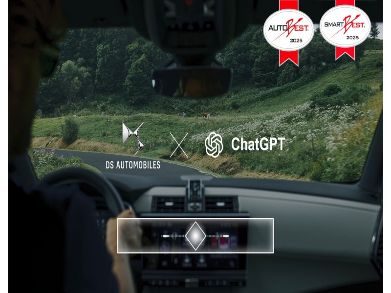 DS Automobiles Wins SMARTBEST 2025 Award for ChatGPT Integration