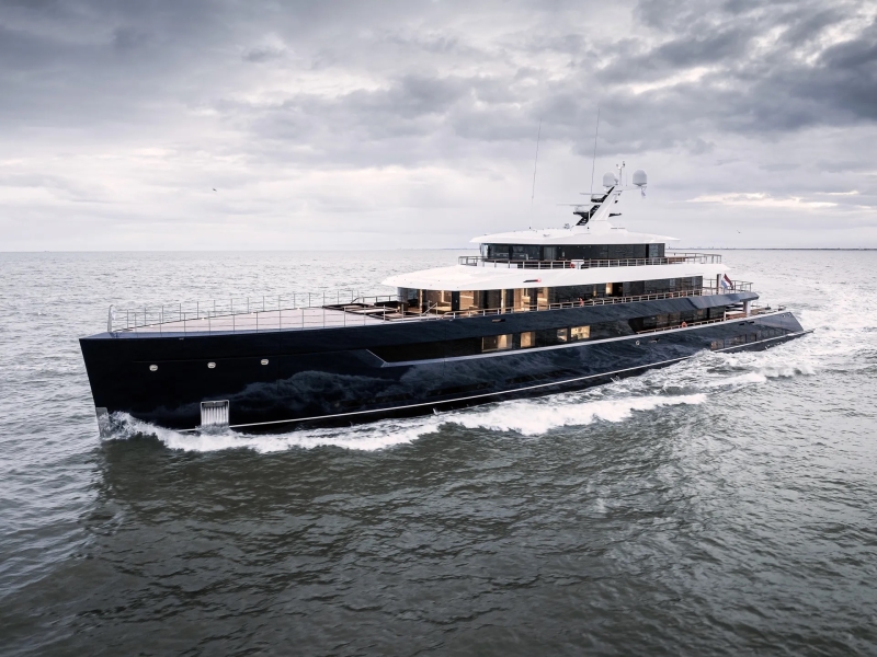 Feadship Launches "ONE" - A Sleek and Chic New Yacht
