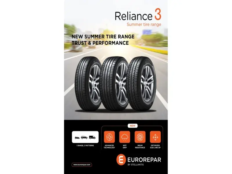 EUROREPAR Launches Next-Gen Reliance Summer Tire Range with Enhanced Performance, Safety, and Efficiency
