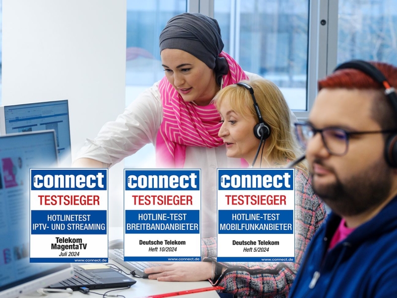 Deutsche Telekom Sweeps Hotline Awards, Demonstrating Unrivaled Customer Service