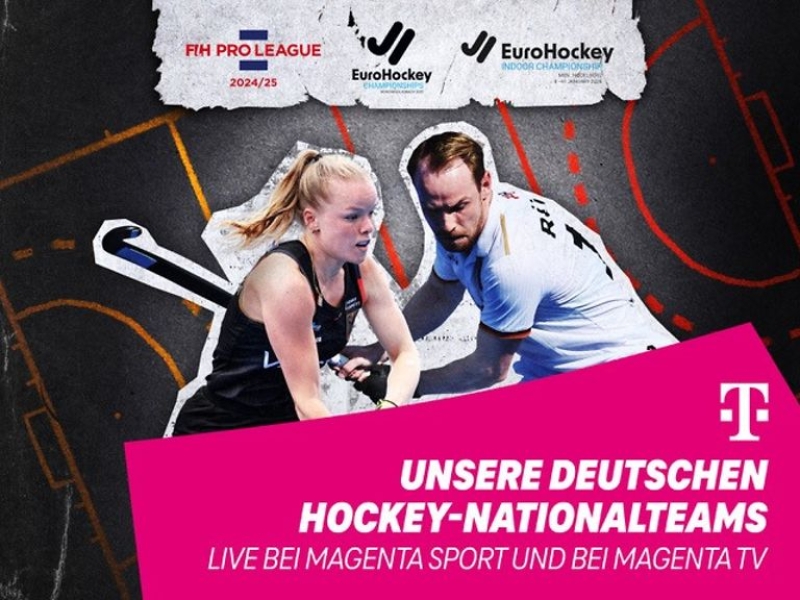 Telekom Scores with German Hockey Fans: Free Live Coverage of National Teams and Home Championships