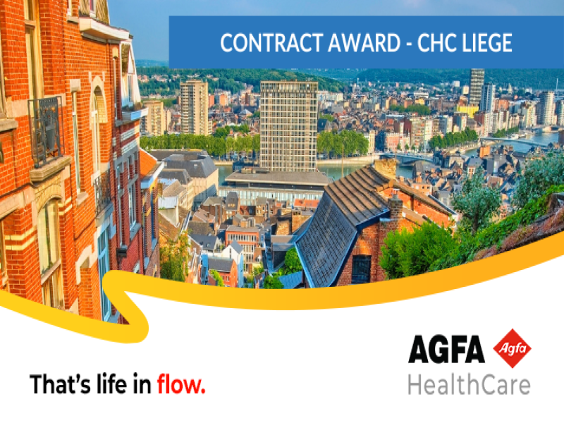 AGFA HealthCare to Implement Enterprise Imaging Platform for Groupe santé CHC