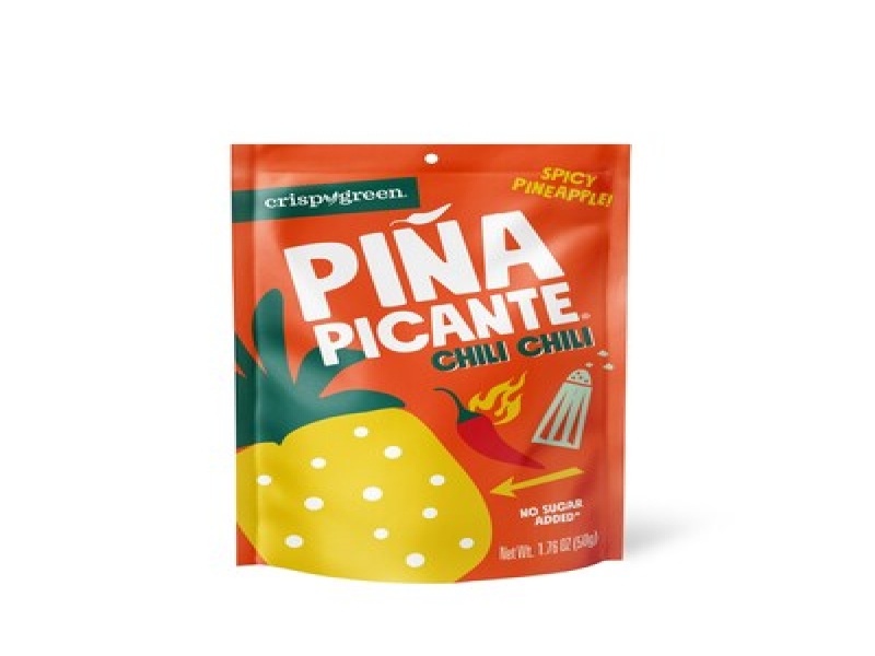 Crispy Green Ignites Snack Aisles with Piña Picante Chili Chili, the Blazing New Pineapple Snack