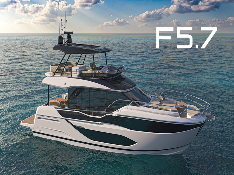 Unveiling the Future of Yachting with PRESTIGE’s New F5.7 Model