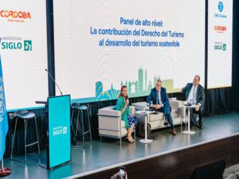 Universidad Siglo 21 and UN Tourism Champion Sustainable Tourism Legislation at International Seminar
