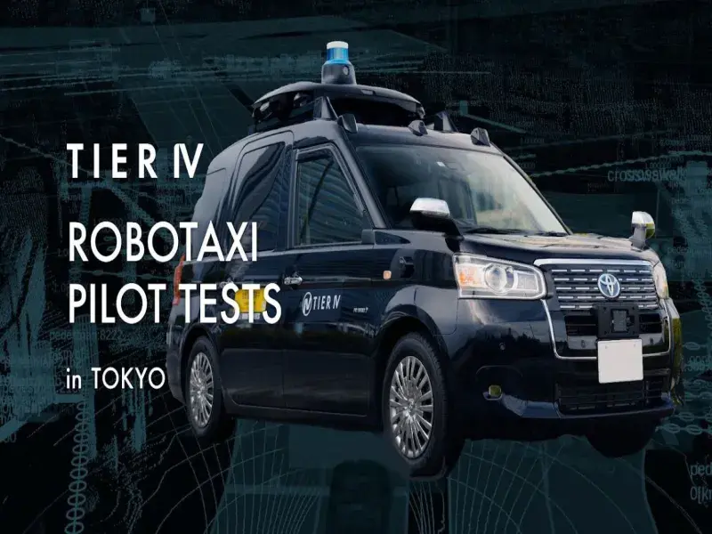 Tier IV Achieves Milestone with Successful Robotaxi Pilot Tests in Tokyo