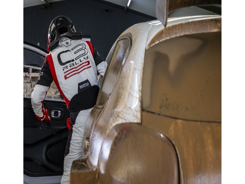 Nico Pino Tests His Skills in the Citroën C3 Rally2