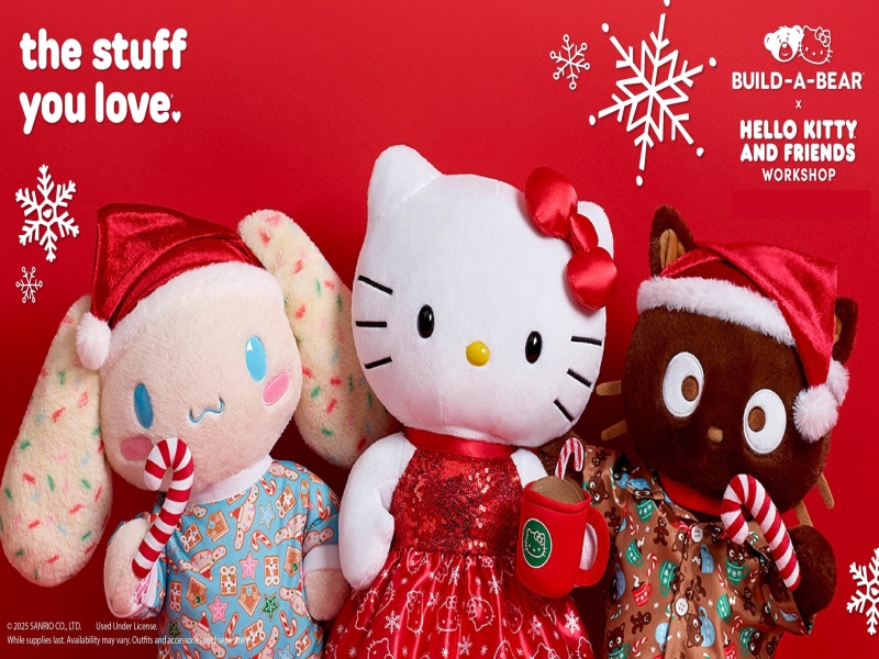 Build-A-Bear x Hello Kitty & Friends Brings Kawaii Magic to American Dream and Mall of America