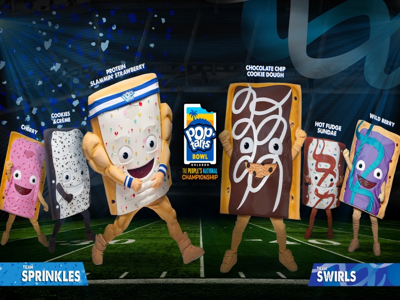 Pop-Tarts Bowl 2025: Edible Mascots, Mascot Cam and a Crazy Good Snack Showdown