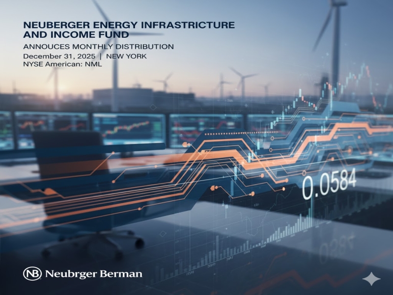 Neuberger’s Energy Infrastructure Fund Declares $0.0584 Monthly Distribution—Here’s What Investors Should Know