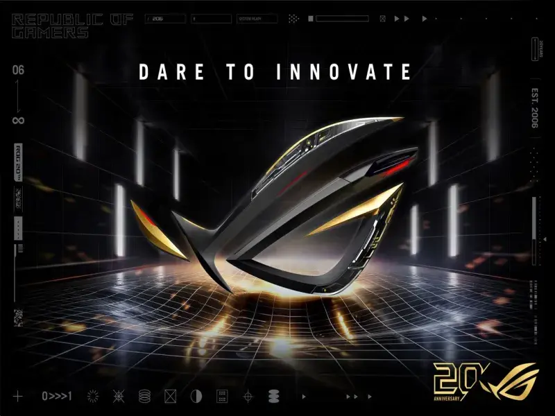 ASUS ROG Marks 20 Years of Gaming Hardware Innovation at Computex 2026 in Taipei