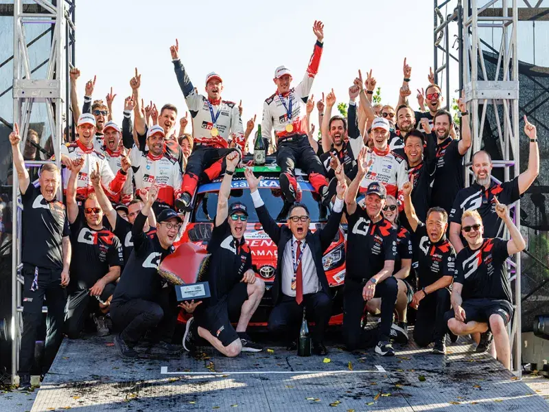 Elfyn Evans Wins Rally Japan for the Third Time, Leading Toyota to Historic 1-2-3-4 Sweep