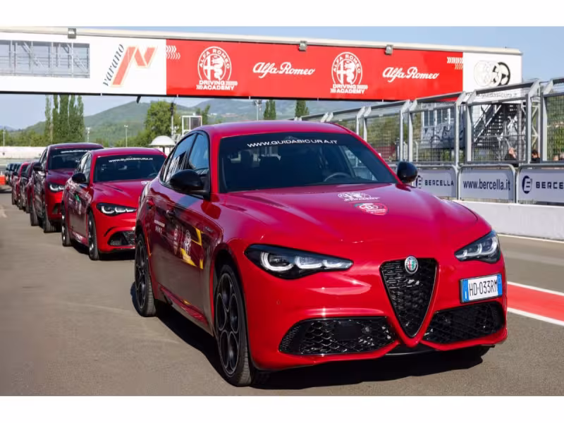 Alfa Romeo Just Put Its Entire Line-Up on a Racetrack, and Customers Are Next