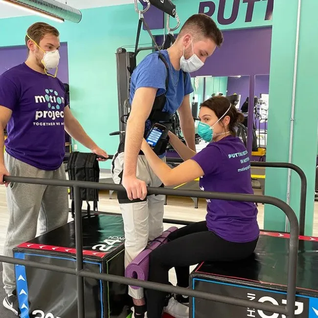Cutting edge technology inspires young paraplegic
