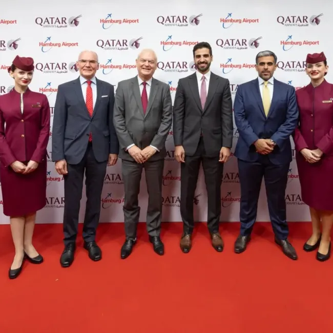 Qatar Tourism Celebrates Qatar Airways' Inaugural Flight to Hamburg, Strengthening Ties with Key German Market