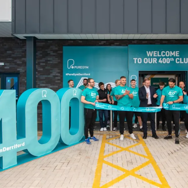 PureGym Hits 400 UK Clubs and Accelerates Expansion with Ambitious Rollout Plans