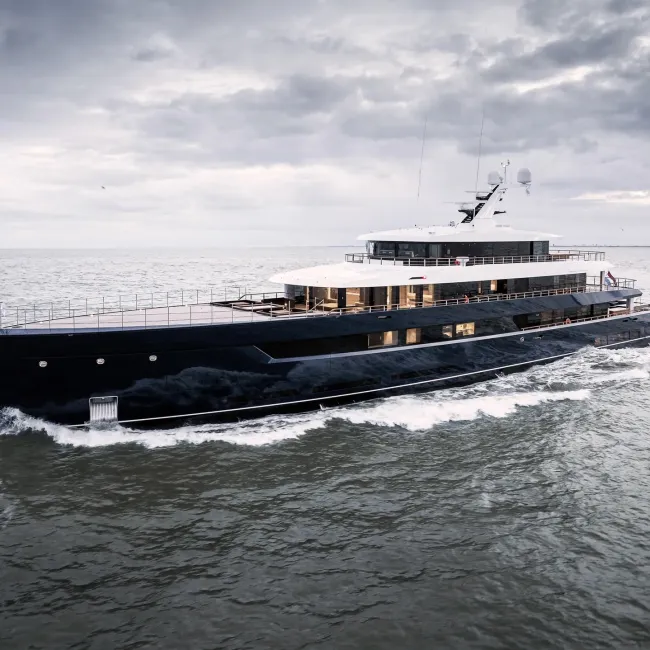 Feadship Launches "ONE" - A Sleek and Chic New Yacht