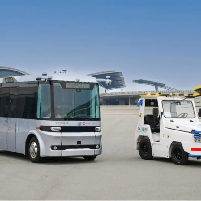 Hamad International Airport Pioneers Autonomous Mobility with Staff Bus Trial