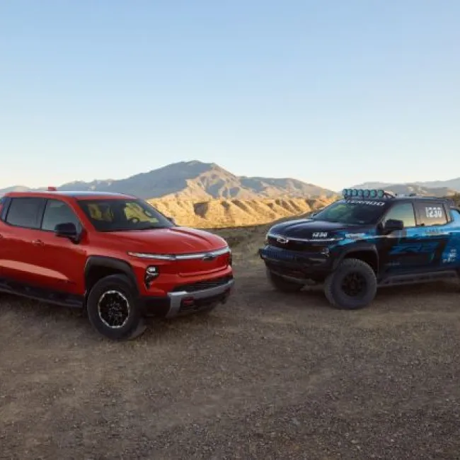 Chevy Silverado EV ZR2 Off-Road Race Truck Concept Tackles the Mint 400