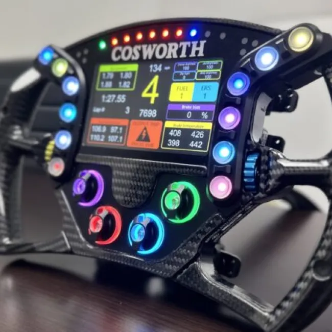 Crafting the Future of Racing: Cosworth Unveils Revolutionary Steering Wheel at IndyCar Season Opener