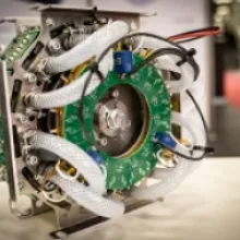 Cutting-edge technology: an axial flux traction motor with fully integrated power electronics 