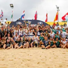 The Danish Beachhandball Dream and GRD Leça - Spar Crowned Champions of the EHF Beach Handball Champions Cup 2024