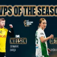 Oftedal Dahmke and Nielsen Crowned MVPs at EHF Excellence Awards 2024