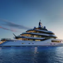 Third Amels 80 Superyacht Launched by Damen Yachting